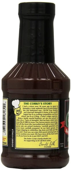 Corky's Bar-B-Que Original Sauce -Groen Egg BBQ Verkoop image 323