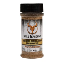 Butcher BBQ Wyld Seasoning Habanero & Mango Flavored Bratwurst Mix 5 Oz