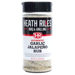 Heath Riles Garlic Jalapeno Rub 12 Oz